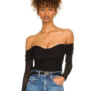 NWOT Majorelle Constance Top in Black Size Small